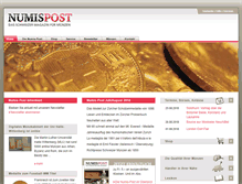 Tablet Screenshot of numis-online.ch